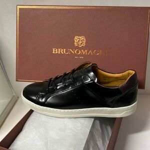 Dante Lace to toe Leather Sneaker by BRUNOMAGLI “8”